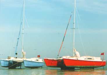 Dried our in Holland, showing LAR keels
