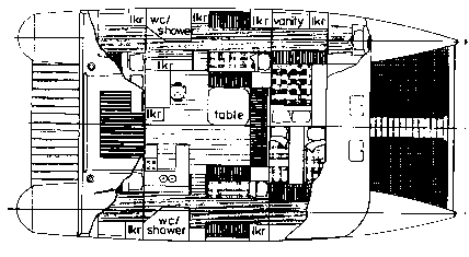Interior layout Cirrus