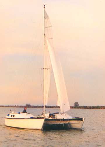 A Surfsong sailing in Holland