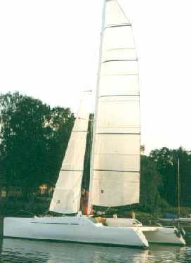 Wizzer rigged ready to sail