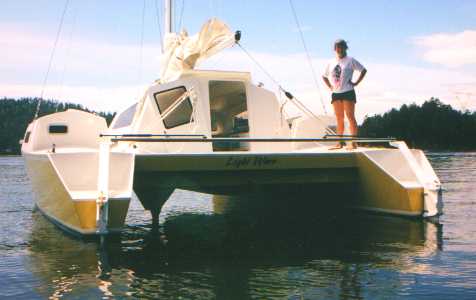 anchored Gypsy from aft