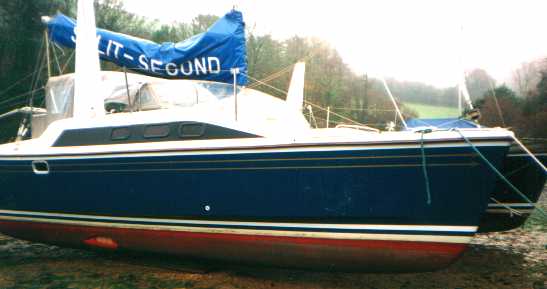 bow view beached Javelin