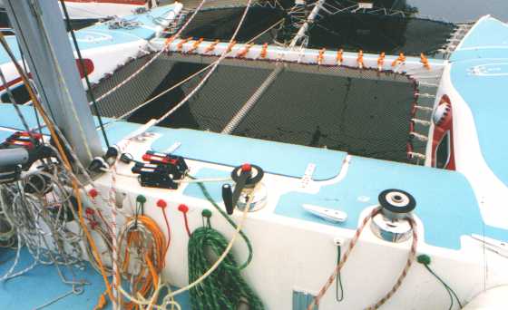 Javelin mast beam