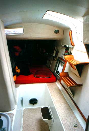 Javelin aft bunk
