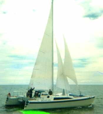 Meander sailing
