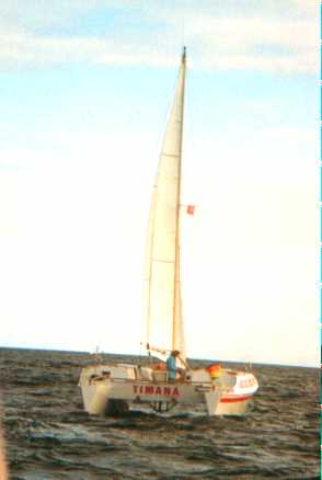 sailing photo from aft