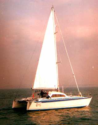 Nimbus motor sailing