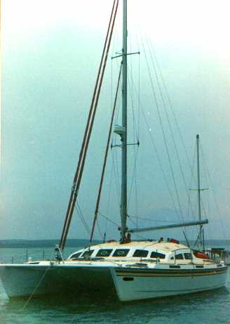 Nimbus at anchor
