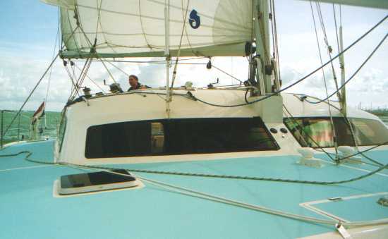 Nimbus foredeck