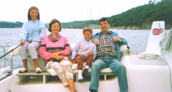 11 year old girl steering Sagitta