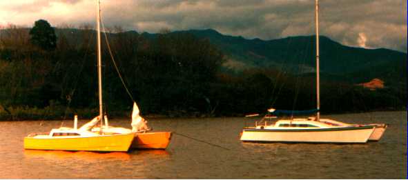 Strider and Surfsong in the Pacific
