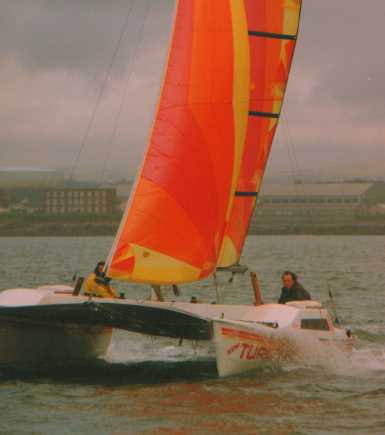 Colourful sails