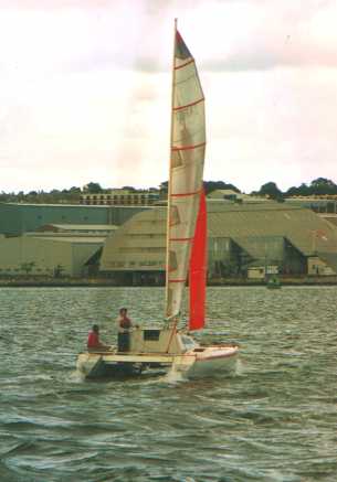 sailing at 12+ knots