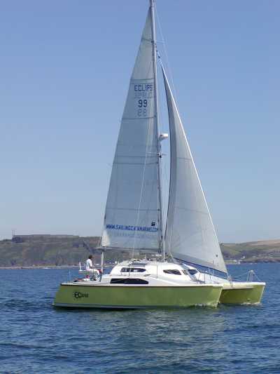 catamaran capsize isle of wight