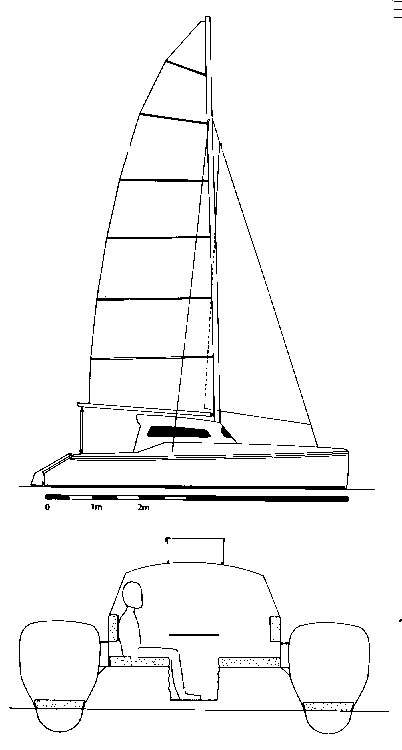 sail plan and cross section